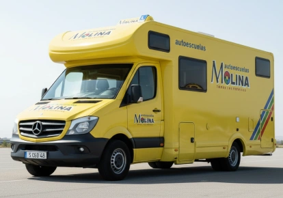 autoescuela granada vehiculo permiso be de molina