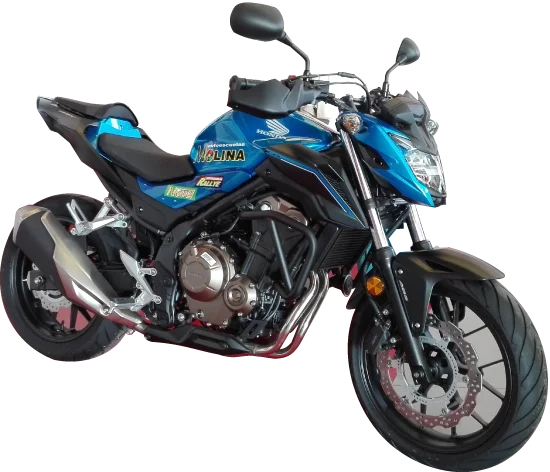 carnet de moto granada azul